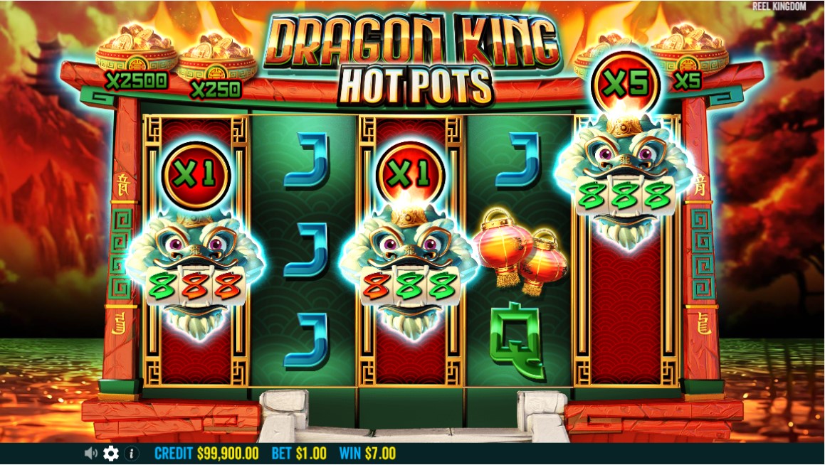 Play Dragon King Hot Pots Slot Demo